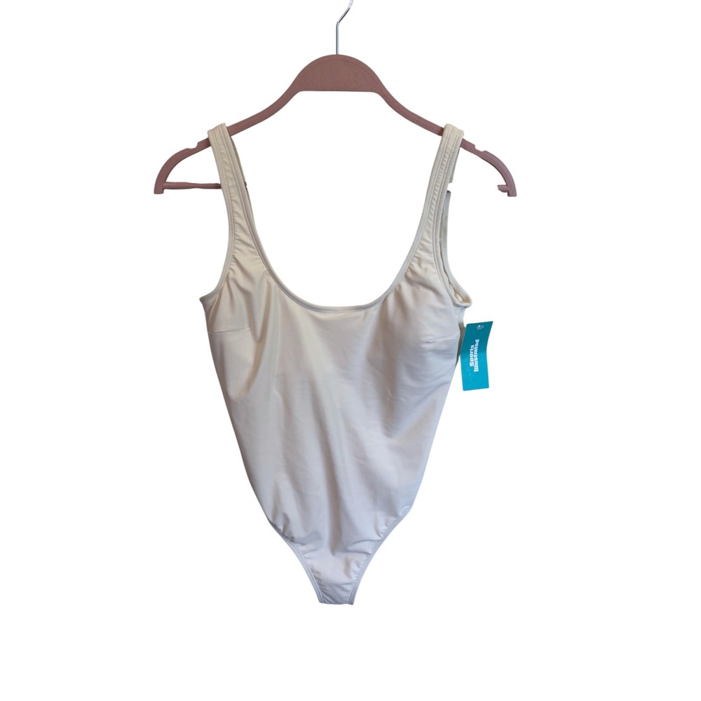NWT Sports Illustrated Jasmine Classic Tank One Piece Swimsuit Womens Size M